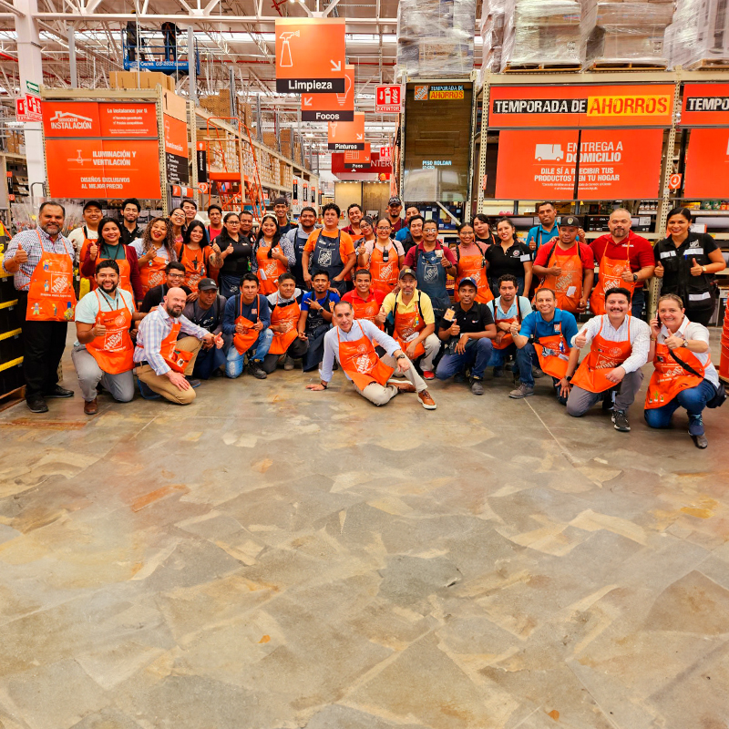 The Home Depot store associates in Acapulco, Mexico